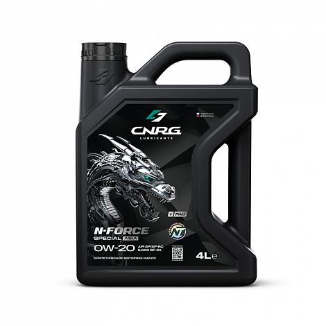 Масло моторное CNRG N-Force Asia 0W-20 SP/SP-RC, GF-6A (4 л)
