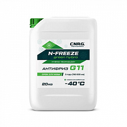 Антифриз C.N.R.G. N-Freeze Green Hybro G11 (кан. 20 кг)