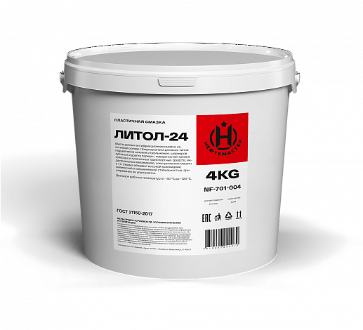 Смазка пластичная НЕФТЕМАСТЕР МТ-140 EP-2 (4 кг)