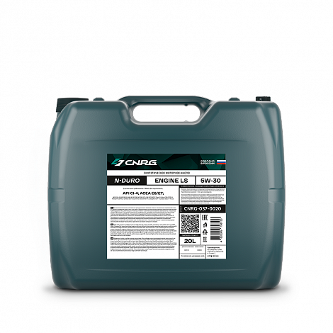 Масло моторное CNRG N-Duro Engine LS 5W-30 CI-4 20 л)